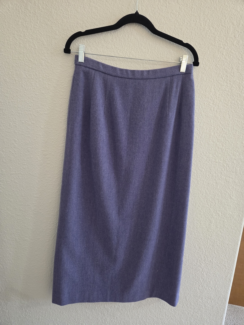Vintage Pendleton Women's Lavender Wool Skirt Suit - Picture 5 of 12